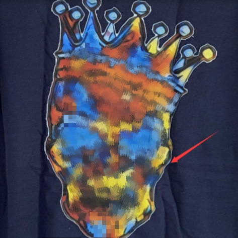Manufacturer size and product reference for T-Shirt